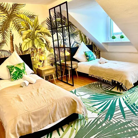 דירה Dschungel Wohnung, Geraeumig, Netflix, Sonos, Zentral