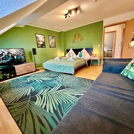 Apartment Dschungel Wohnung, Geraeumig, Netflix, Sonos, Zentral Duisburg